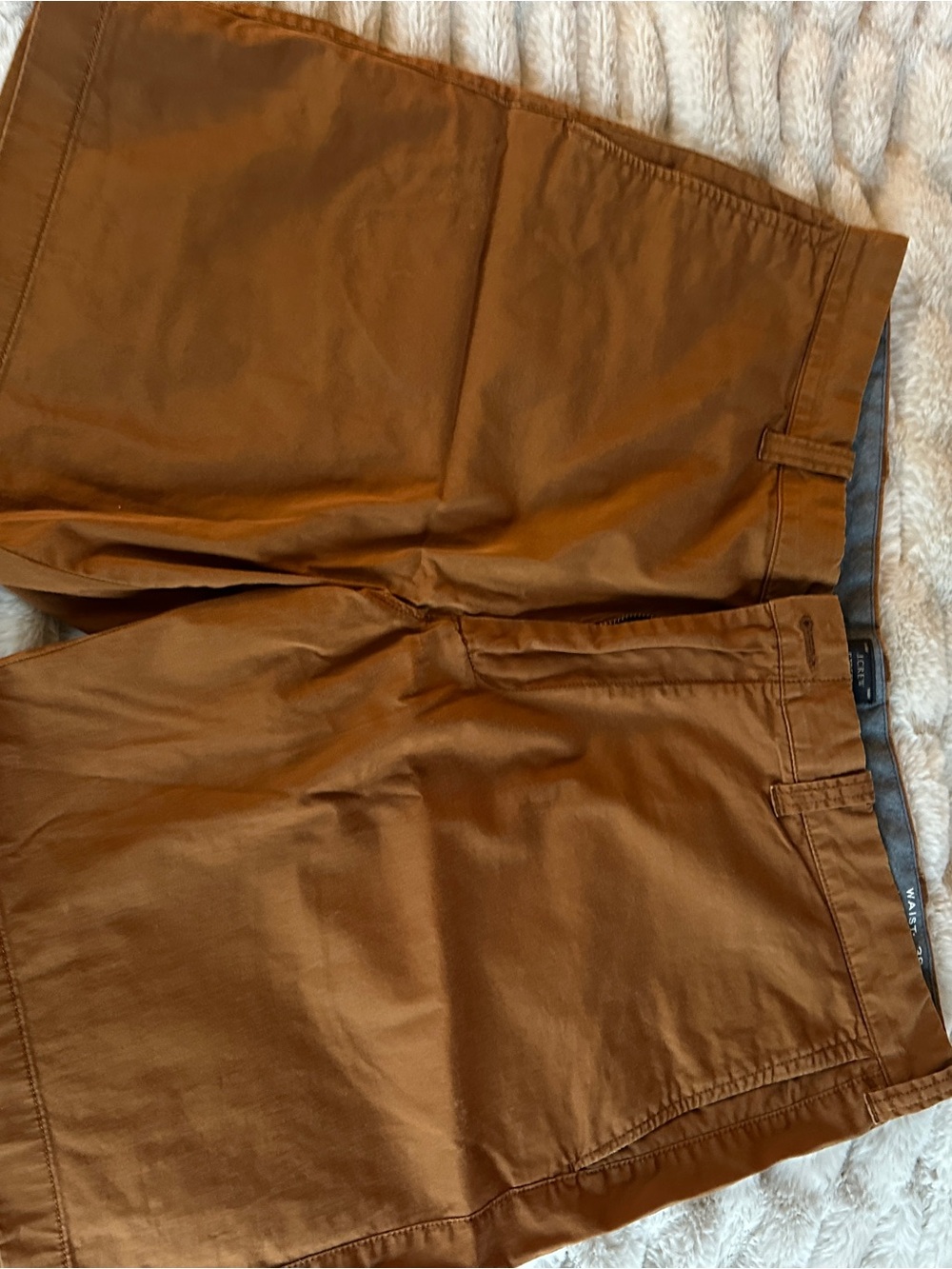 J. Crew Men's Tan Chino Pants - Slim Casual Style